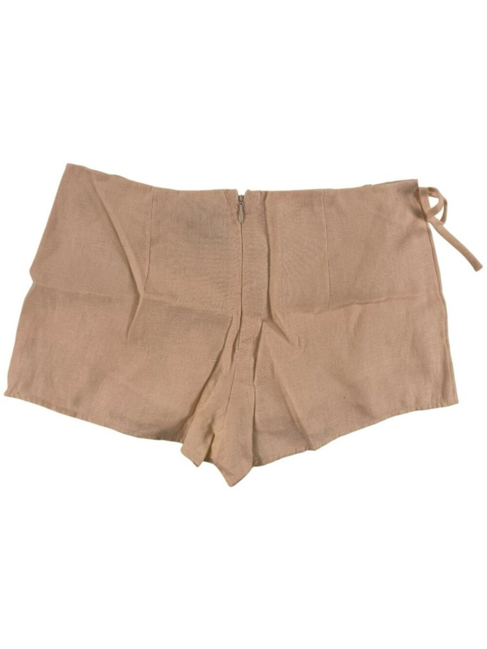 Reformation Laurel Linen Skort Skirt Sugar Beige Linen Women's Sz 0 MSRP$148 NEW - Picture 2 of 9